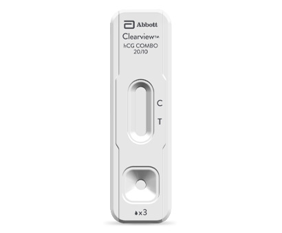 Clearview™ hCG Combo Cassette (20/10 mIU/mL)