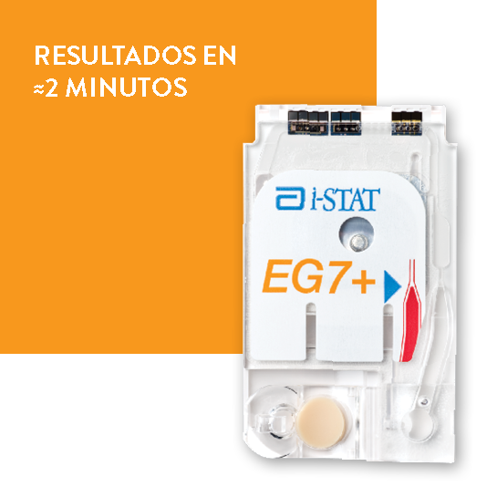 Cartucho de prueba EG7+ i-STAT