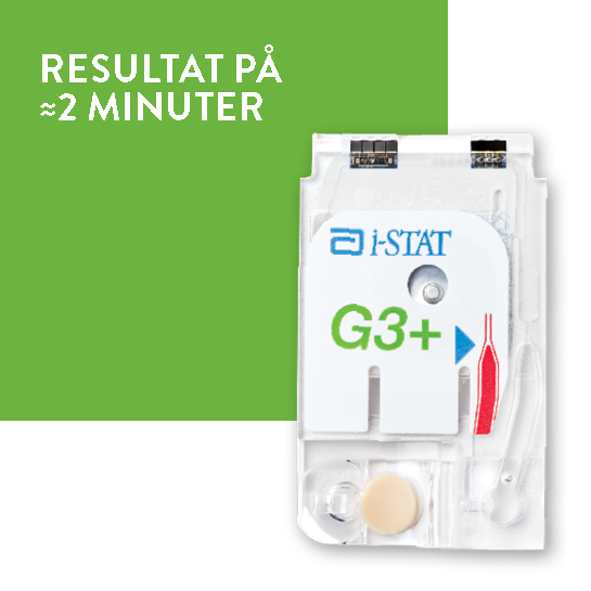 i-STAT G3+ testkassett