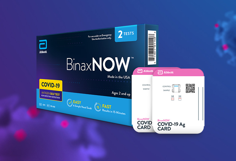 BINAXNOW™ COVID-19 ANTIGEN SELF TEST