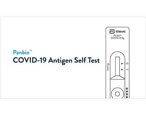 Lær hvordan du bruker Panbio COVID-19 Antigen Self-Test