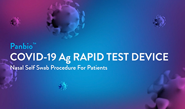 <h5>Procedimento de teste de swab nasal para pacientes</h5>
