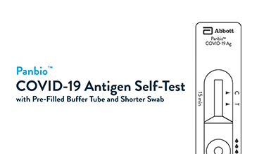 Panbio™ COVID-19 Antigen Self-Test with Pre-Filled Buffer Tube and Short Nasal Swab Test Procedure Video