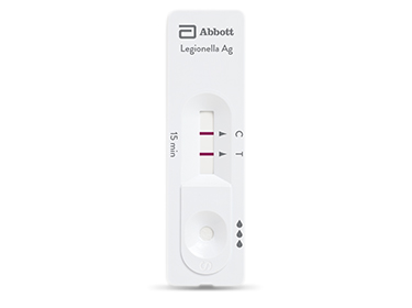 15 min Abbott Legionella Ag. White and black philips remote control