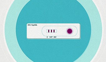 SD BIOLINE HIV/Syphilis Duo de apresentação