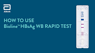 Bioline HBsAg WB Rapid Test Procedure Demo Video