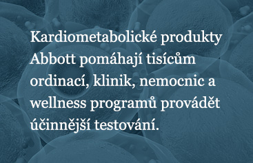 Abbott cardiometabolic products help thousands of physician offices, clinics, hospitals, and wellness programs perform testing more efficiently.