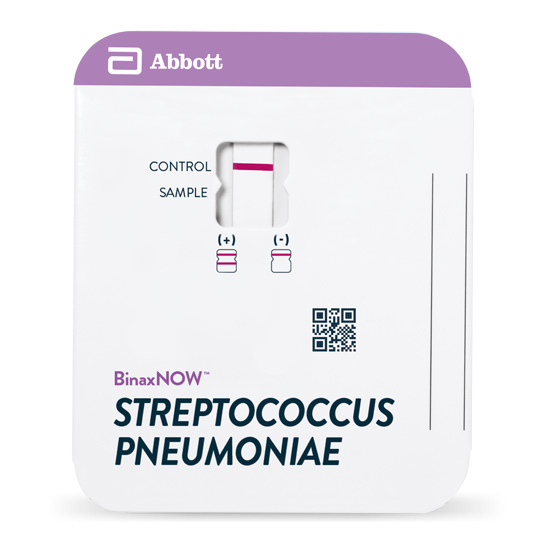 BinaxNOW Streptococcus pneumoniae Antigen Card