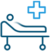 hospital bed icon