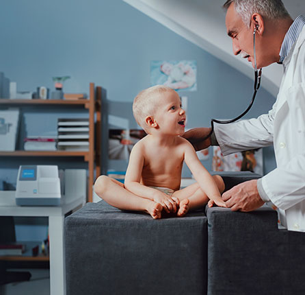 doctor and child