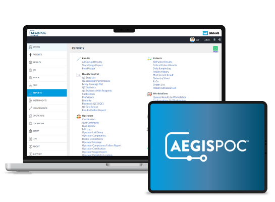AegisPOC™ Point of Care Management Solutions