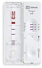 Abbott Dengue WB NDIA NS1 A CMG 15-20 min 10. White and black electric device