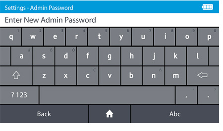 DIGIVAL password set up