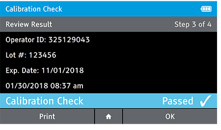 DIGIVAL calibration result