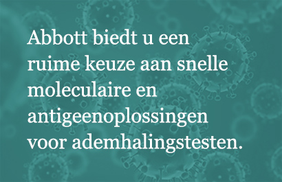 Abbott gives you a wide choice of rapid molecular and antigen respiratory testing solutions.