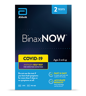 Binaxnow Covid 19 Self Test