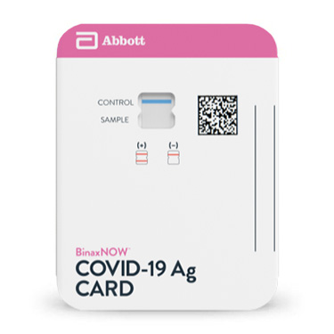 BinaxNow-Covid-19 Ag Card