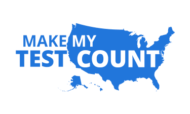 make my test count logo