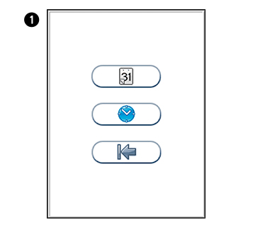 Setting the date and time step1